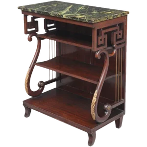 English Late Regency Pier or Console Table
