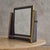 1960s Italian Modernist Metal + Brass Vanity Mirror, 1960s For Sale - Image 5 of 10