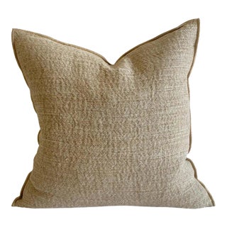 Nomade French Linen Accent Pillow For Sale