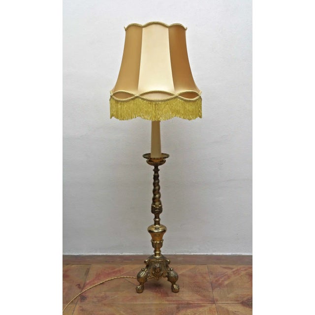 Antique Neo-Baroque Floor Lamp For Sale - Image 3 of 13
