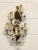 Vintage Sconces in Bronze and Glass, 1960s, Set of 2 For Sale - Image 3 of 12