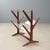 Vintage Wooden and Glass Magazine Rack, 1950s For Sale - Image 4 of 11