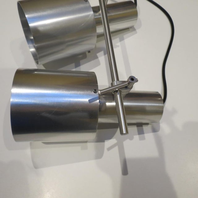 Aluminium Ceiling Light by Peter Nelsen, 1960s For Sale - Image 6 of 18