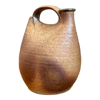 Vintage Original Studio Pottery Pitcher For Sale