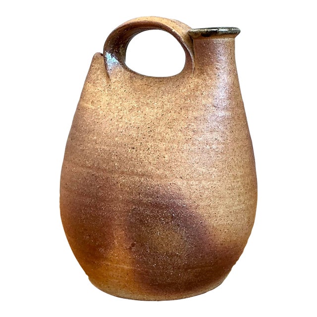 Vintage Original Studio Pottery Pitcher For Sale