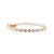 Ladies 14k Rose Gold 10.08ctw Lab Grown Diamond Inside Out Oval Hoop Earrings, Pair For Sale - Image 4 of 8