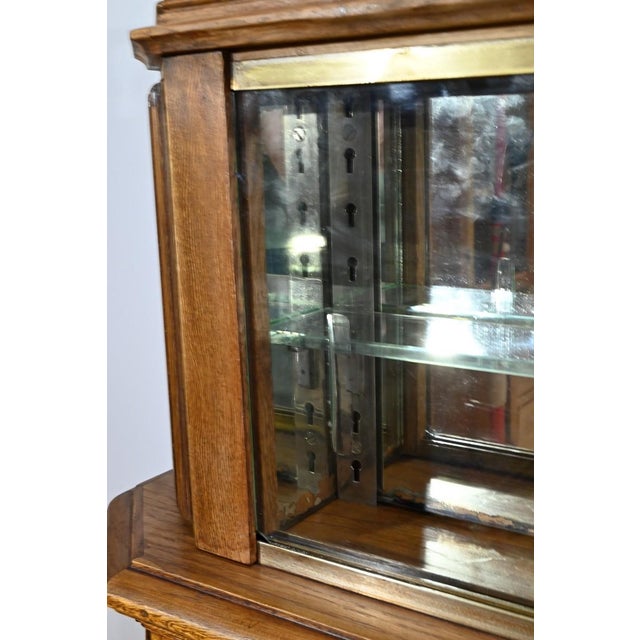Oak Apothecary Counter, 1920s For Sale - Image 10 of 18