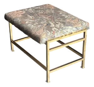 1950s Edward Wormley for Dunbar Brass Bench- Unmarked