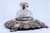 Inkwell in Relief Silver with Shells, Scrolls and Cut Glass Tank, in Very Good conditions. Designed 1890 to 1919 This...