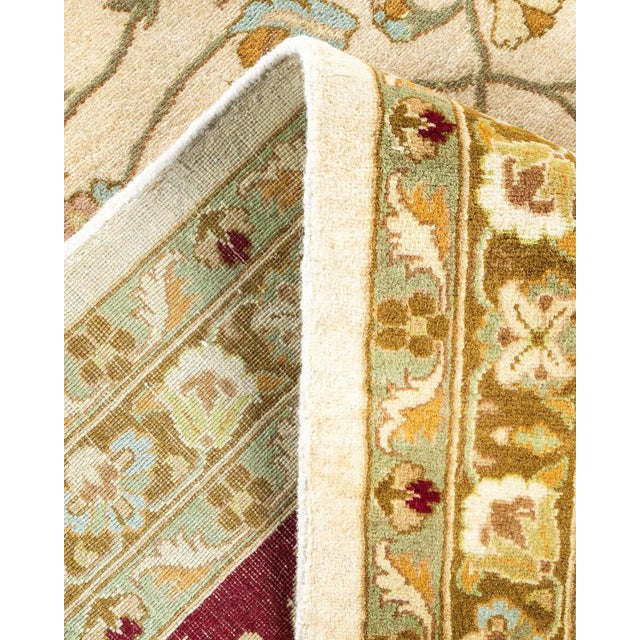 Mogul, One-of-a-Kind Hand-Knotted Area Rug - Ivory, 9' 1" x 11' 10" For Sale In New York - Image 6 of 8