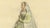 Paper European School, Roman Noblewomen Costume, 1749, Paper Engravings For Sale - Image 7 of 9