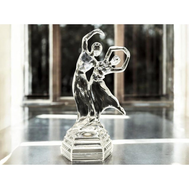Italian Crystal Bolero and Dance Figurine from Royal Crystal Rock, 1980s For Sale - Image 8 of 11