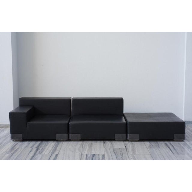 Plastics Modular Sofa by Piero Lissoni for Kartell, 1999, Set of 3 For Sale - Image 3 of 10