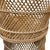 1970s Bohemian Rattan Peacock Style Barrel Chair With Pedestal Base For Sale In Miami - Image 6 of 8