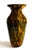 Modern Glass Vase With Splatters and Gold Dust in Murano Style For Sale - Image 4 of 14