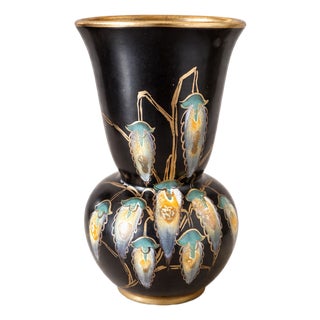 Art Deco Ceramic Jug by Regina Gouda, Holland, 1930 For Sale