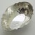 This vintage silver decorative object depicts a mini bowl coin tray, crafted as a ring dish, vitrine centerpiece, or desk...