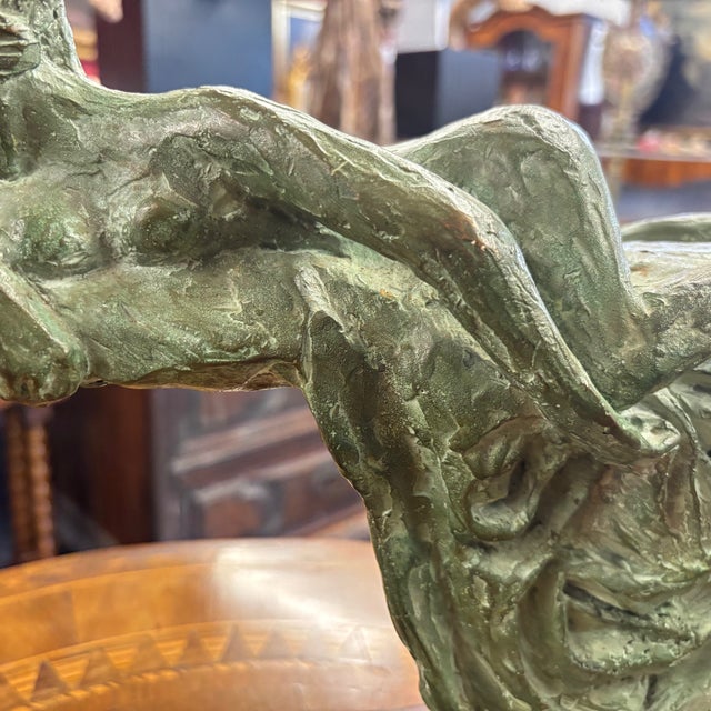 Salvatore Fiume, Sculpture Depicting Cleopatra, 1950s, Bronze For Sale - Image 10 of 18