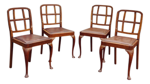 Antique Dining Chairs, Set of 4