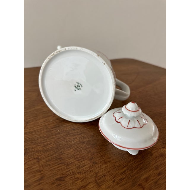 Vista Alegre Vista Alegre Red Goa Coffee Pot For Sale - Image 4 of 7