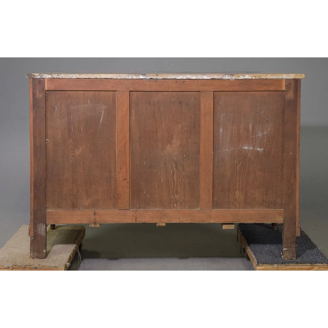 Louis XVI Style Marble Top Buffet / Sideboard C1800's For Sale - Image 4 of 7