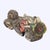 20th Century Large Chinese Polychromed Carved Wood Foo Dogs - a Pair For Sale - Image 6 of 17