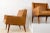 1950s 1950s Mid Century Modern Edward Wormley for Dunbar Leather Lounge Chairs No. 603 Mrs. Chair - a Pair For Sale - Image 5 of 10