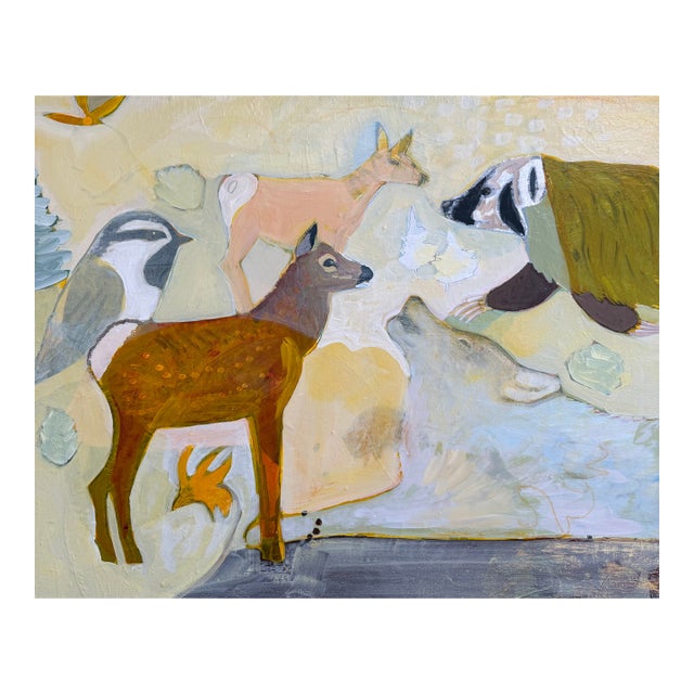 "Echoes of Yellowstone" a Sweet Painting by LWren Walraven For Sale