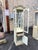 Gemstone Vintage Painted China Cabinet Wall Unit For Sale - Image 7 of 8