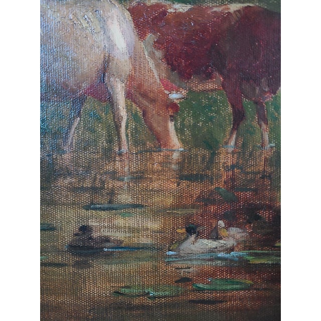 Samuel Lancaster Gerry Antique 19th Century Oil Painting White Mountains Landscape For Sale - Image 4 of 17