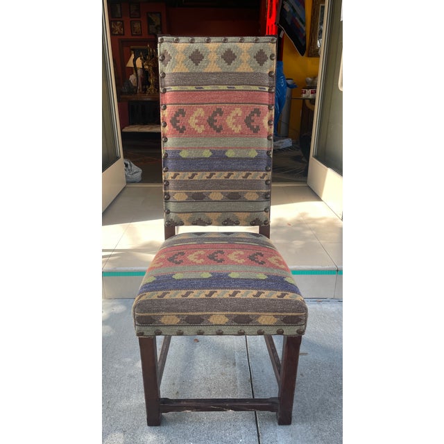 Rustic Single Southwestern Dining Chair For Sale - Image 3 of 6