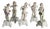 Capodimonte Porcelain Figurines, Set of 5 For Sale