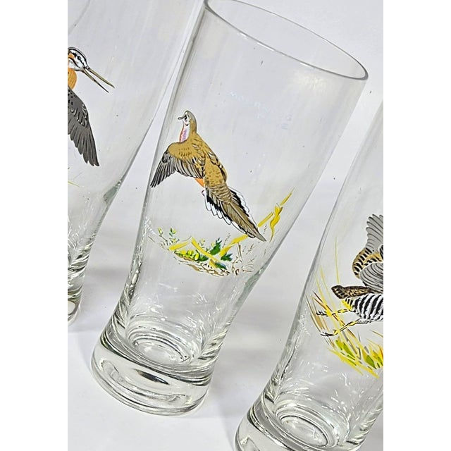 Farmhouse Rare Game Bird Pilsners Collection- Set of Eight For Sale - Image 3 of 18