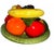 Mid 20th Century Majolica Ceramic Pottery Fruit Bowl Basket Centerpiece For Sale In West Palm - Image 6 of 7