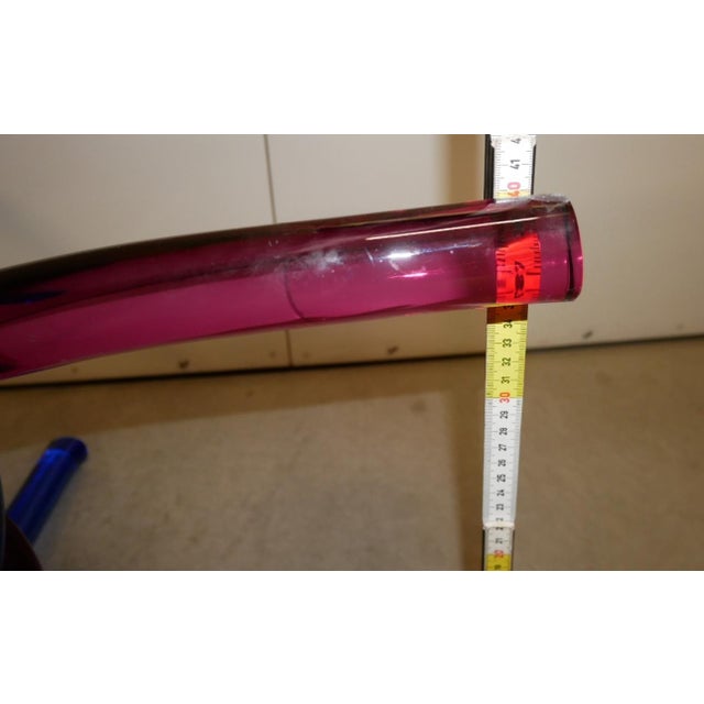 Low Coffee Table in Murano Glass, 1970s For Sale - Image 8 of 14