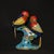 Mid 20th Century Vintage Cloisonne Enamel Bird Pair Figurine – 8.3" Two Lovebirds on Branch For Sale - Image 5 of 8
