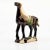 Mid-Century Modern Vintage Ceramic Chinese Tang Dynasty War Horse Figurine Sculpture For Sale - Image 3 of 10