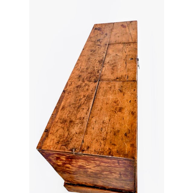 Wood Antique Hand-Carved Dragon Wooden Trunk For Sale - Image 7 of 7