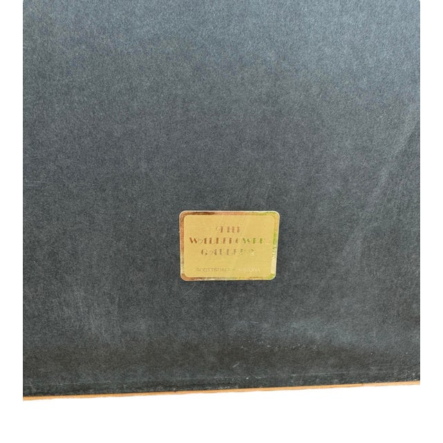 Wood Framed Exhibit Poster for Paul Klee “Double Tente” Museum of Modern Art New York 1987 For Sale - Image 7 of 7