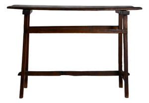 Antique Early 19th Century Italian Rustic Farmhouse Console Table