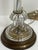 English Vintage Pair of Twisted Stem Glass Table Lamps a Pair For Sale - Image 3 of 8