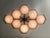 Italian 21st Century Hive Bronze Matte White Murano Flush Mount by Fabio LTD For Sale - Image 3 of 5