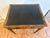 Brown 18th Century French Hand Painted Walnut & Leather Side Table For Sale - Image 8 of 14
