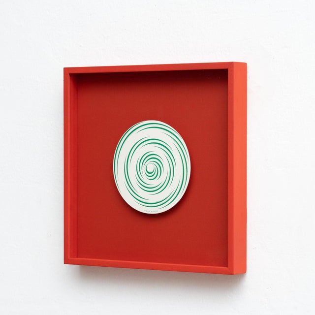 Marcel Duchamp, Spirale Blanche Rotorelief Konig Series 133, 1987, Print For Sale - Image 10 of 13