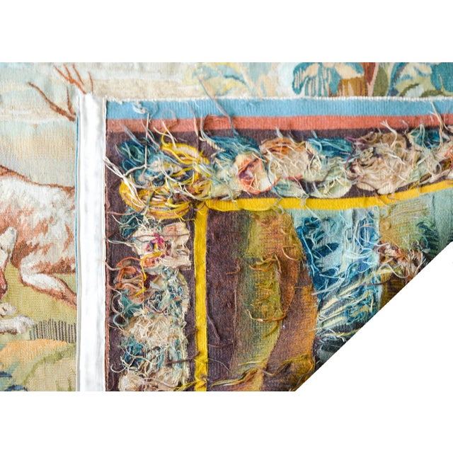 Late 19th Century French Aubusson Tapestry For Sale - Image 9 of 11
