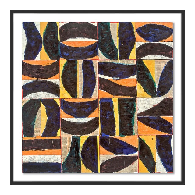 Le Bete Noire by Brad Ellis, Art Print in Black Frame, Large For Sale