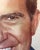 Mid-Century Modern Ironic Oversized Richard Nixon Photographic Portrait by Fabian Bachrach Circa 1960s For Sale - Image 3 of 10