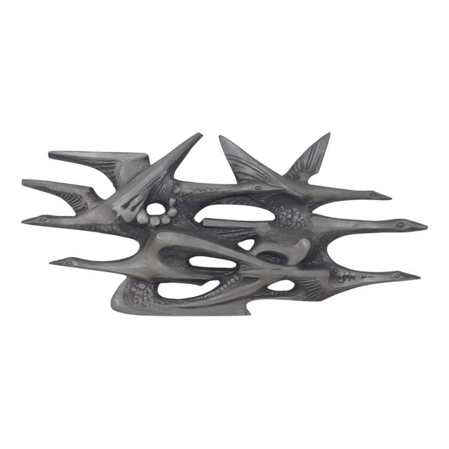Brutalist Wall Sculpture of Birds from Ars Munda, 1970s For Sale