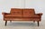 Vintage Danish Mid-Century Svend Skipper 2 Person Cognac Leather Sofa For Sale - Image 3 of 15
