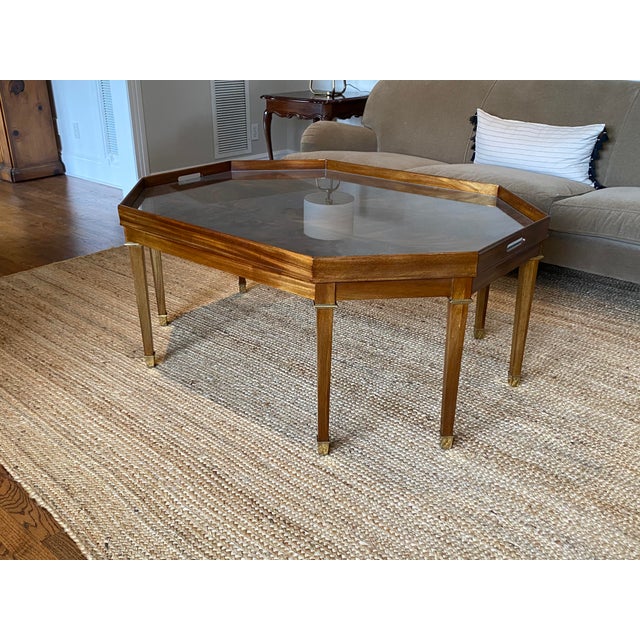 Late 20th Century Octagonal Ralph Lauren for Henredon Coffee Table With